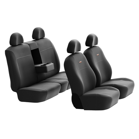Sharkskin Canvas Seat Covers for Toyota LandCruiser 300 Series VX 5 Seater (July/2021-ON)