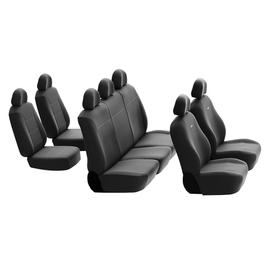 Sharkskin Canvas Seat Covers for Toyota Prado 150 Series (June/2021-Oct/2024)