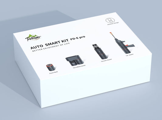 Auto Smart Kit – Power Bank, Tire Inflator, Vacuum and Car Washer