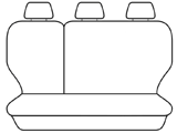 TOYOTA Rear Seat Configuration