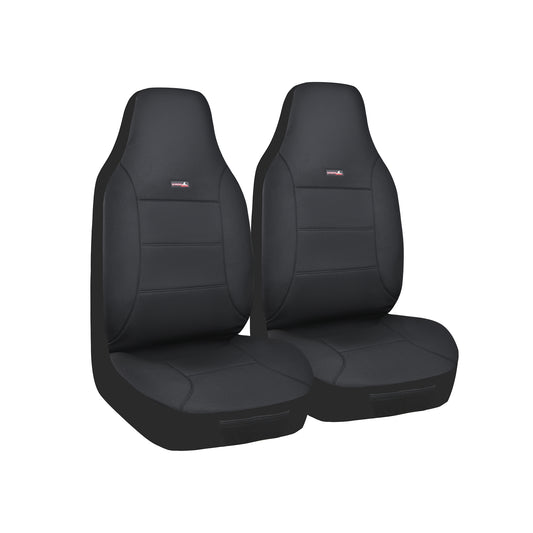 Sharkskin Neoprene Universal Front Seat Covers - Built-in Headrests Size 60