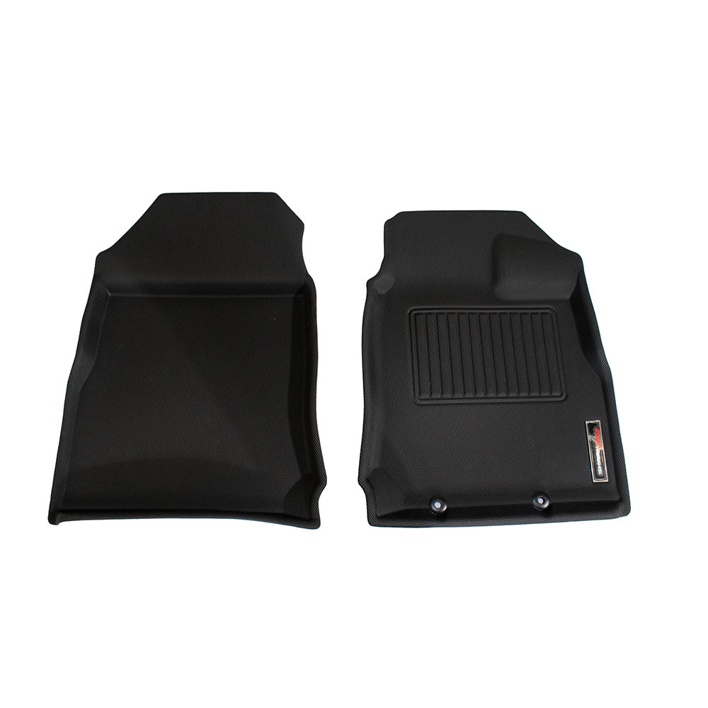 Sharkskin Custom-Fit Isuzu D-MAX 2021–2025 3D TPE All-Weather Floor Mats