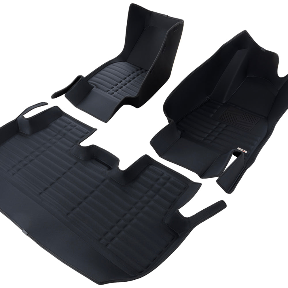 Sharkskin Custom-Fit Tesla Model Y (5-Seater) All-Weather Floor Mats