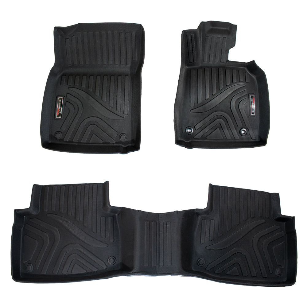 Sharkskin Custom-Fit Toyota Camry 2024+ 3D TPE All-Weather Floor Mats