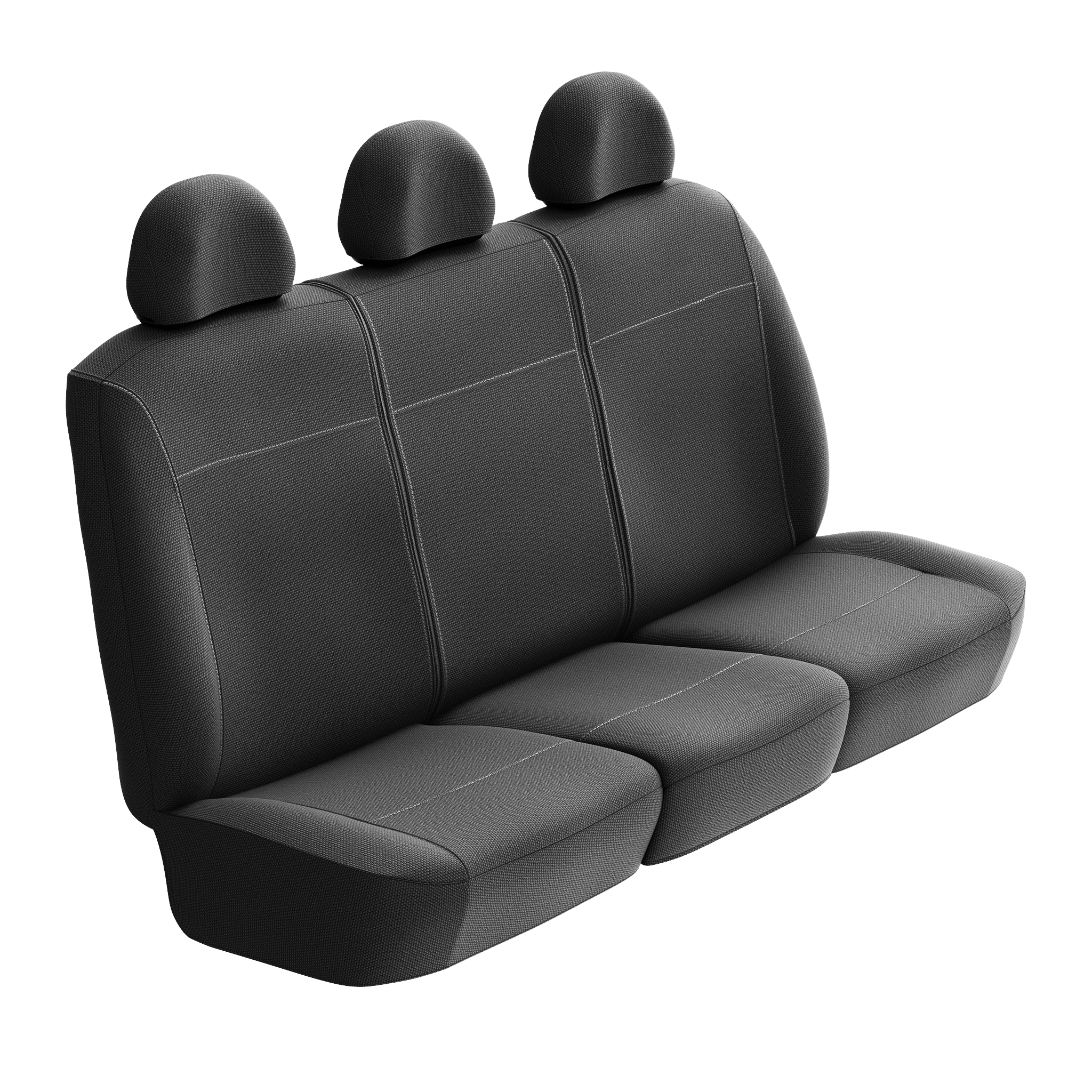 Sharkskin Canvas Seat Covers for Isuzu MU-X 5 Seater (11/2013 - 05/2021)