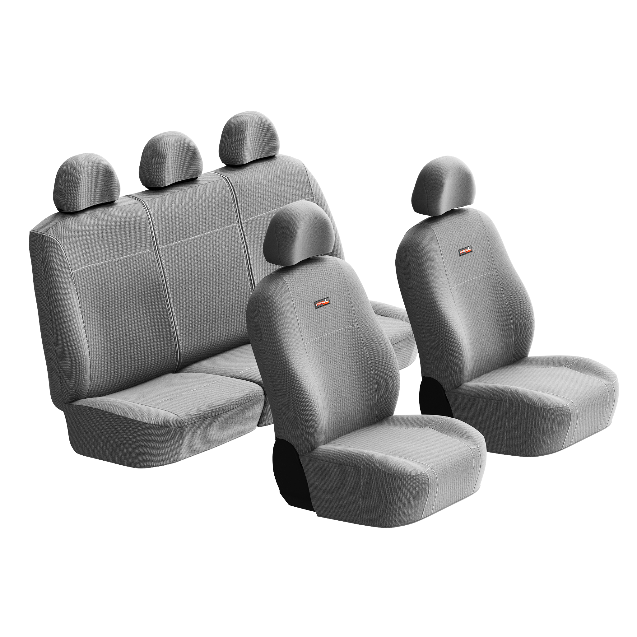 Sharkskin Canvas Seat Covers for Holden Colorado RG Dual Cab (June/2012–On)