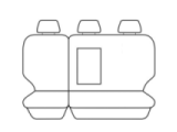 MITSUBISHI Rear Seat Configuration