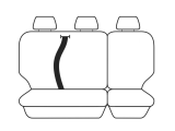 TOYOTA Rear Seat Configuration