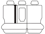 TOYOTA Rear Seat Configuration