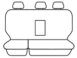 TOYOTA Rear Seat Configuration