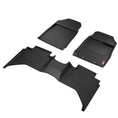 Load image into Gallery viewer, Sharkskin Custom-Fit Isuzu D-MAX 2021–2025 3D TPE All-Weather Floor Mats
