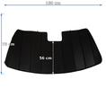 Load image into Gallery viewer, Sharkskin Sunshade for Dodge RAM 1500 (2019–2024)
