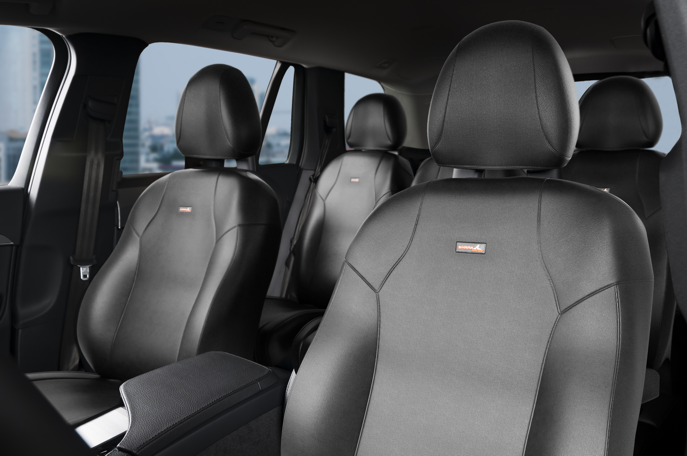 Sharkskin Neoprene Seat Covers for Toyota Fortuner (08/2015 - ON)